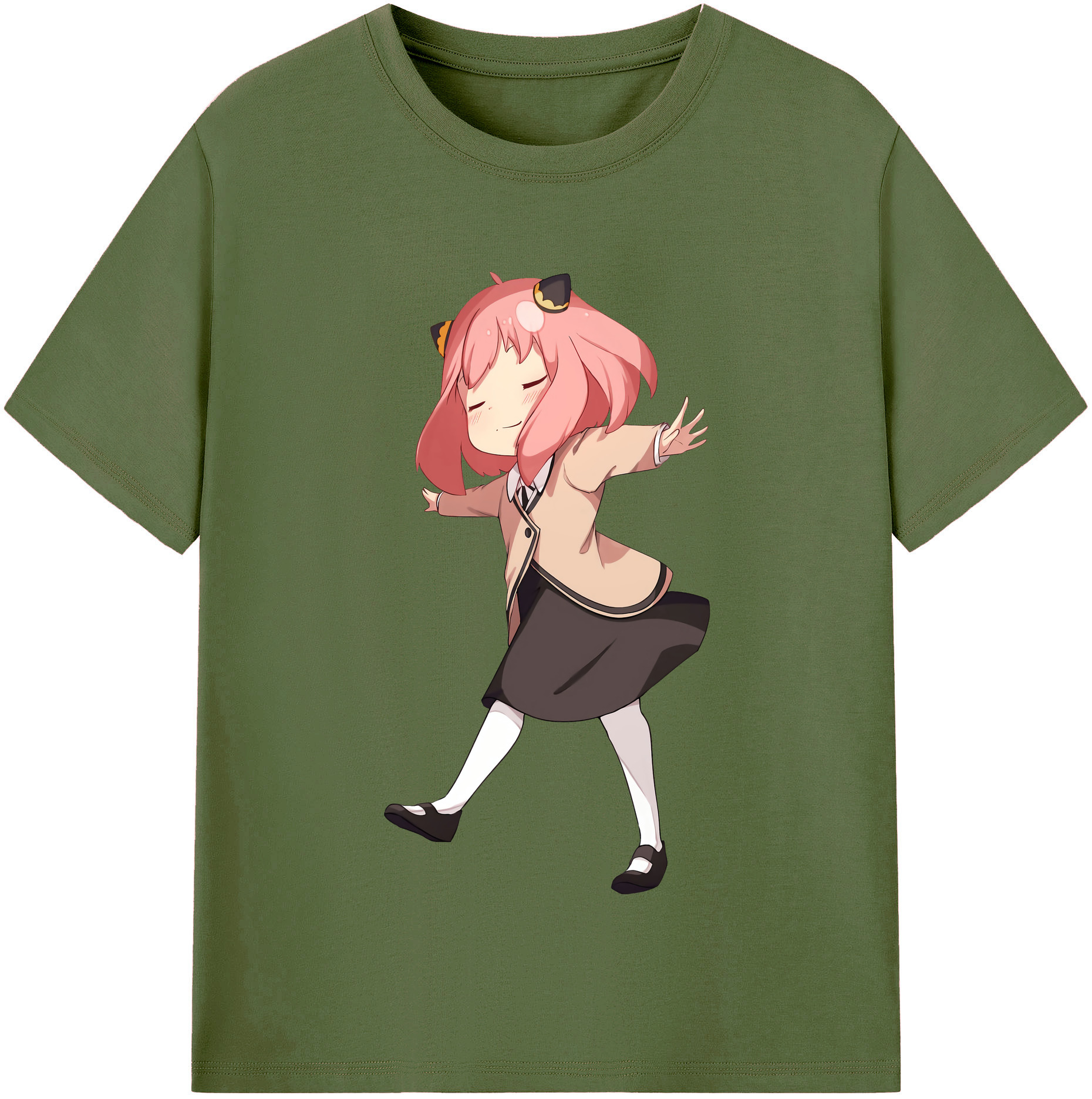 （画像用） SPY×FAMILY间谍家家酒 綿100％半袖Tシャツ（フロントプリント）